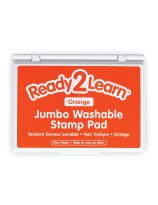 Jumbo Washable Stamp Pad - Orange, 4-1/8" x 6-1/4"