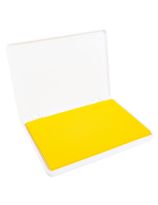 Jumbo Washable Stamp Pad - Yellow, 4-1/8" x 6-1/4"