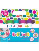 Do-A-Dot Art Paint Markers - 6-Pack Brilliant Colours