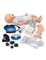 Advanced Susie® and Simon® Newborn CPR Torso with OMNI® Code Blue® Pack - Light