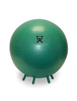 CanDo&reg; Inflatable Exercise Ball with Stability Feet - 26" dia. - Green