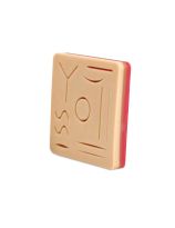 Suture Training Pad - 4" x 4" - 11 Pre-Cut Wounds