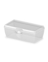 Flip-Top Storage Box - Shoebox-Size