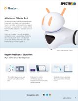 Ressource numérique du robot Photon - En anglais