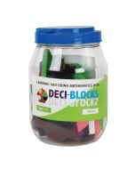 Deci-Blocks&trade; Hollow Plastic Set - 52 Piece