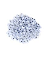 Paste-On Black & White Wiggle Eyes - 5mm - Pack of 100