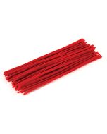 30cm (12") Chenille Stems - Package of 100 - Red