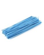 30cm (12") Chenille Stems - Package of 100 - Light Blue