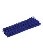 30cm (12") Chenille Stems - Package of 100 - Blue