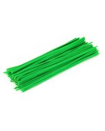 30cm (12") Chenille Stems - Package of 100 - Light Green