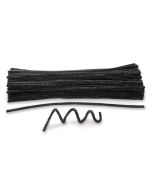 Chenille Stems/Pipe Cleaners - Pack of 100 - Black