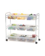 Clear STEM Storage Cart