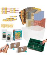 STEAM Cardboard Construction Classroom kit featuring Makedo Product