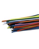 6mm Chenille Stems - Assorted Colours - 30cm (12") - Pack of 1000
