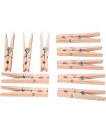 Wooden Spring Clothespins - Pkg. of 30