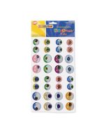 Peel & Stick Wiggle Eyes - Pack of 64