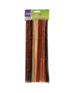 Pacon&reg; 12" Jumbo Multicultural Chenille Stems - Set of 100