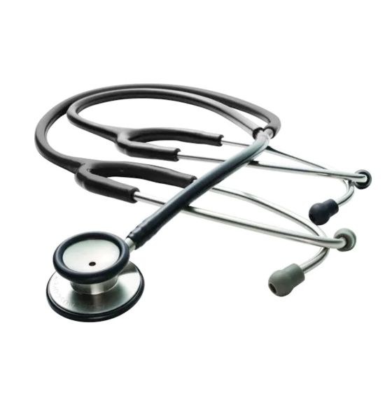 ADC Adscope Clinician Teaching Stethoscope - Black