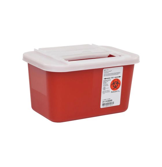 Sharps-A-Gator Sharps Container with Slide Lid - 1 Gallon