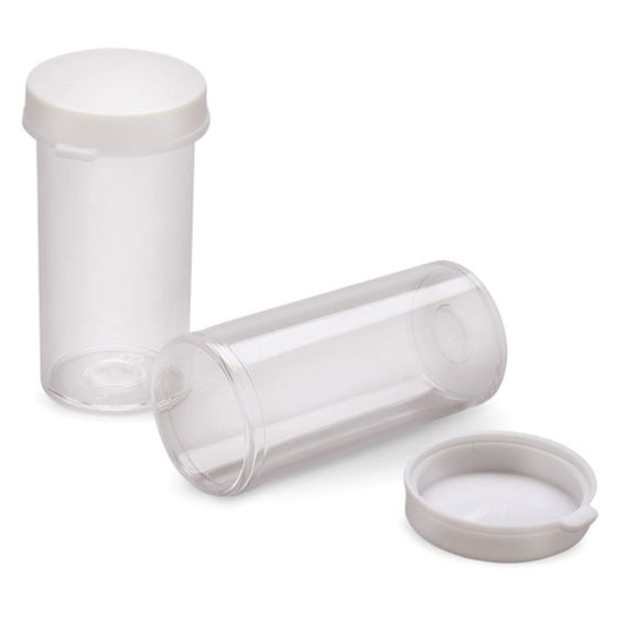 Flacon en plastique avec couvercle (71 ml)