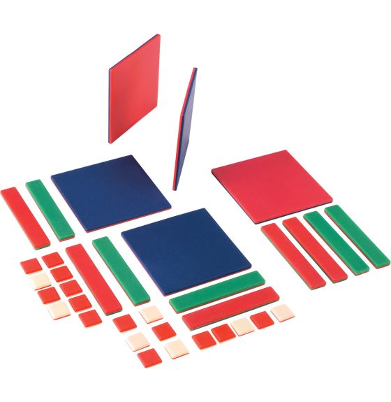 Spectrum 4 Colour Algebra Opaque Pieces - 5 Student Sets