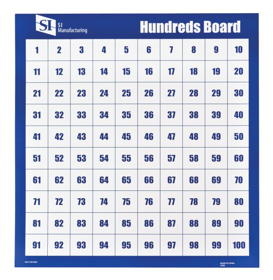 Grilles de nombres - Paquet de 10