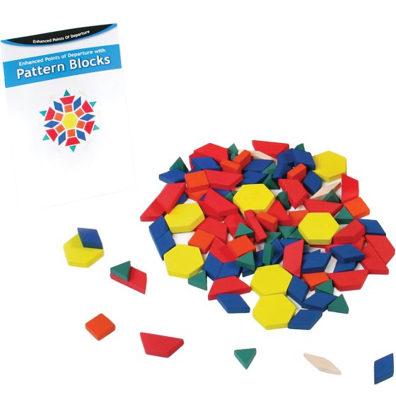 Blocs-formes en plastique avec guide en français