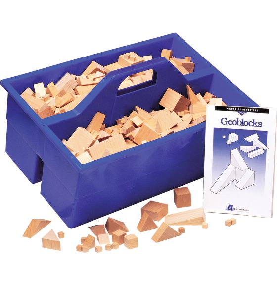 CaddyStack® Wooden Geoblocks - French