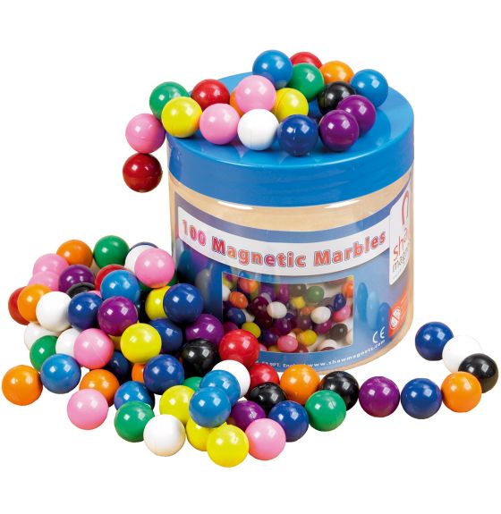 DOWLING MAGNETS MAGNET MARBLES 100 PK OPEN STOCK 