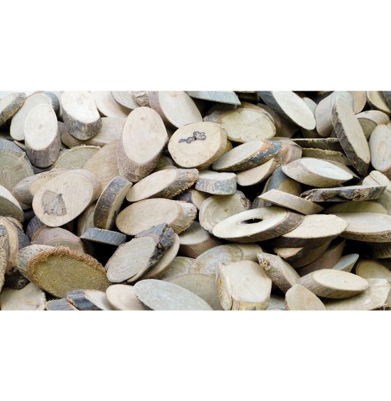 Tranches de branches, ovales - Sac de 250 g (8,8 oz)