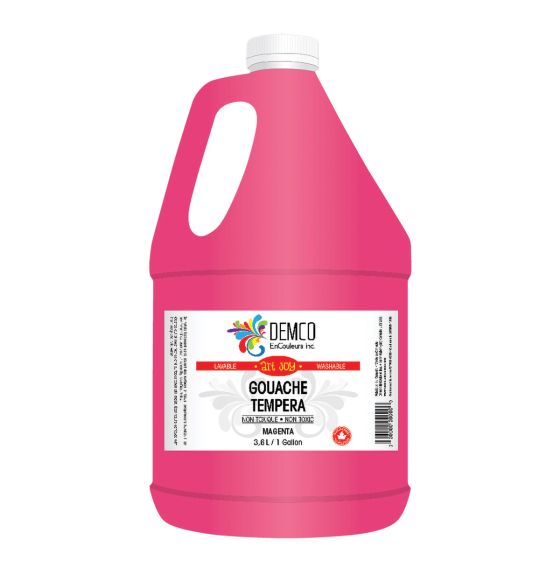 Gouache lavable Art Joy, 3,6 L (126 oz) - Magenta