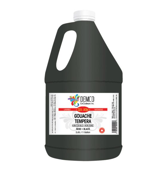 Gouache lavable Art Joy, 3,6 L (126 oz) - Noir