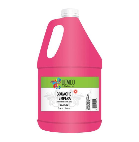 Gouache Demco EnCouleurs - Magenta, 3,6 L