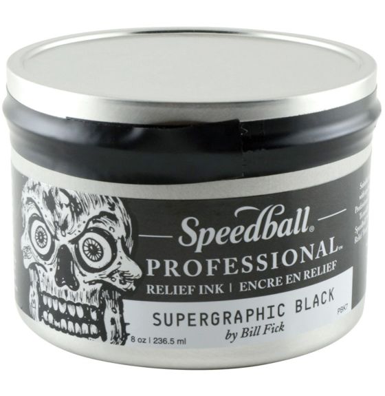 Encre à relief Speedball® Professional&trade; - 473 ml (16 oz) - Noir profond