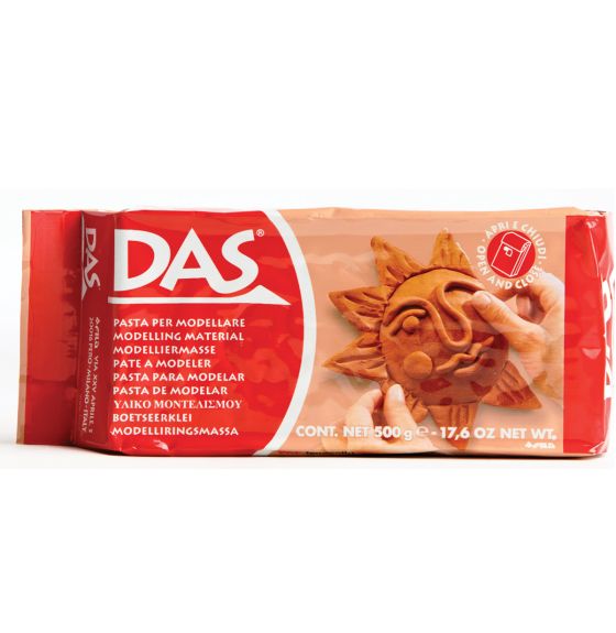Pâte à modeler séchant à l'air DAS®, 454 g (1 lb) - Terre cuite