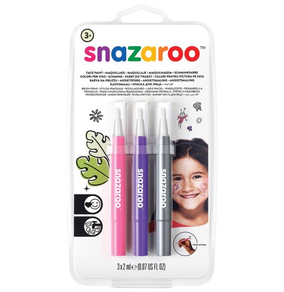  Snazaroo&trade; Brush Pen - Fantasy Set of 3