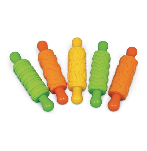 Rubber Rolling Pins - Set of 5