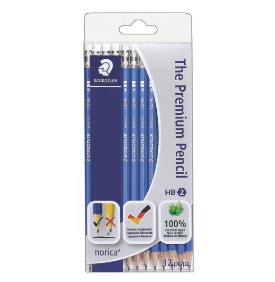 Staedtler&reg; Norica HB Pencils - Pack of 12