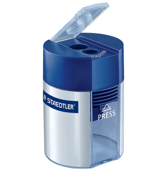 Taille-crayon en métal à double ouverture Staedtler&reg;