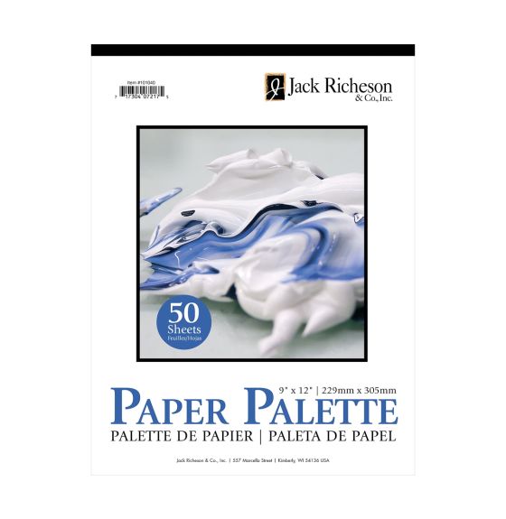 Jack Richeson&reg; Disposable Palette Pads - 9" x 12" - 50 Sheets