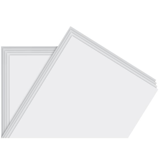 Paquet de 480 feuilles de papier journal blanc Fierro&trade; - 46 cm x 61 cm (18" x 24")