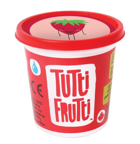 Pâte à modeler parfumée Tutti Frutti™, pot de 100 g (3,5 oz) - Fraise