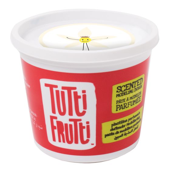 Pâte à modeler parfumée Tutti Frutti™, pot de 250 g (8,8 oz) - Vanille