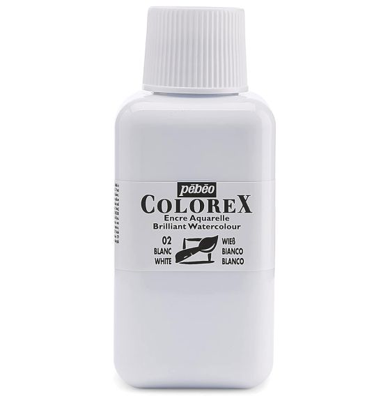 Colorex Watercolour Ink - 250 mL (8.4 oz) - White