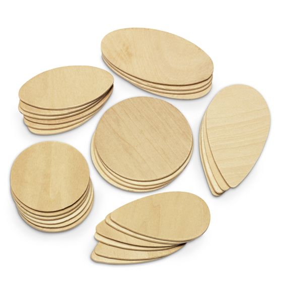 Formes géantes en bois