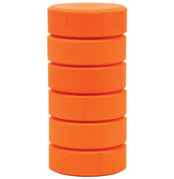 Recharge de blocs de gouache Spectrum - Paquet de 6 - Orange néon