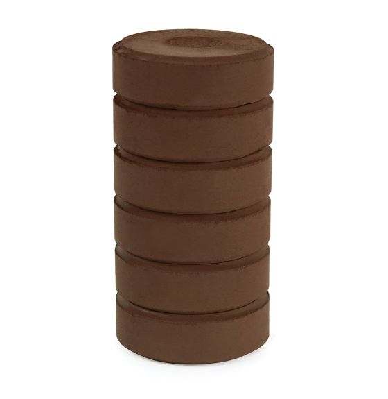 Recharge de blocs de gouache Spectrum - Paquet de 6 - Terre d'ombre brûlée