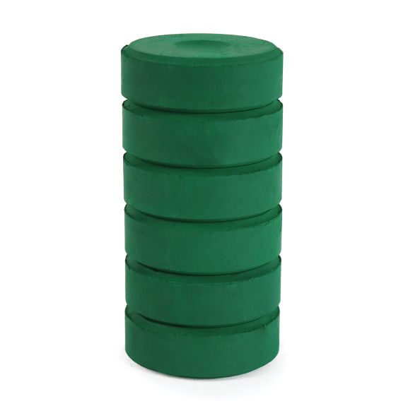 Spectrum Tempera Cake Refill - Set of 6, Green