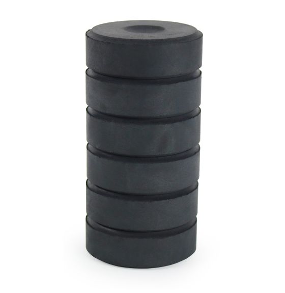 Spectrum Tempera Cake Refill - Set of 6, Black