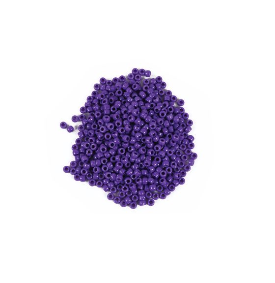 Pony Beads, Package of 1000 - Purple